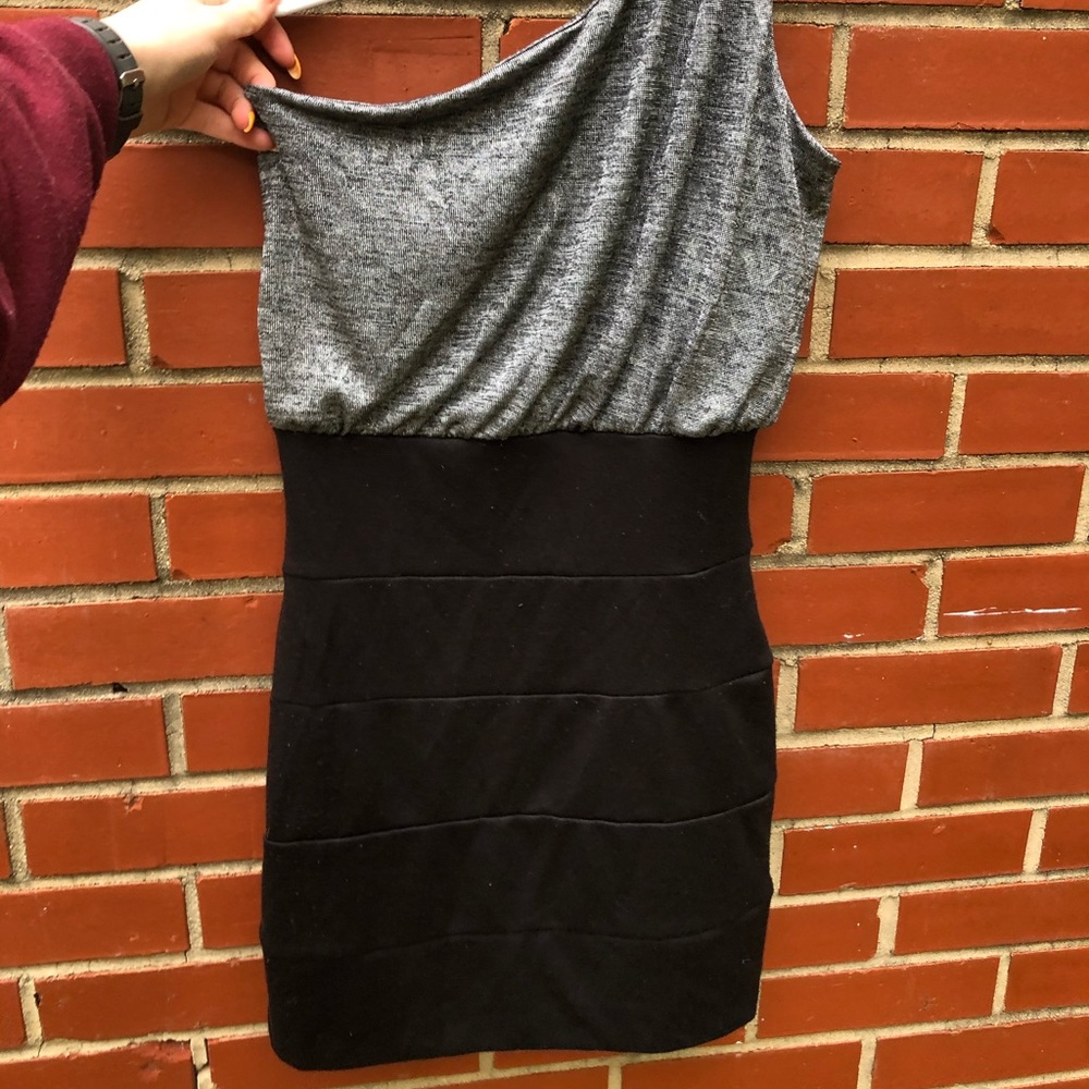 One Sleeve Mini Dress size M
